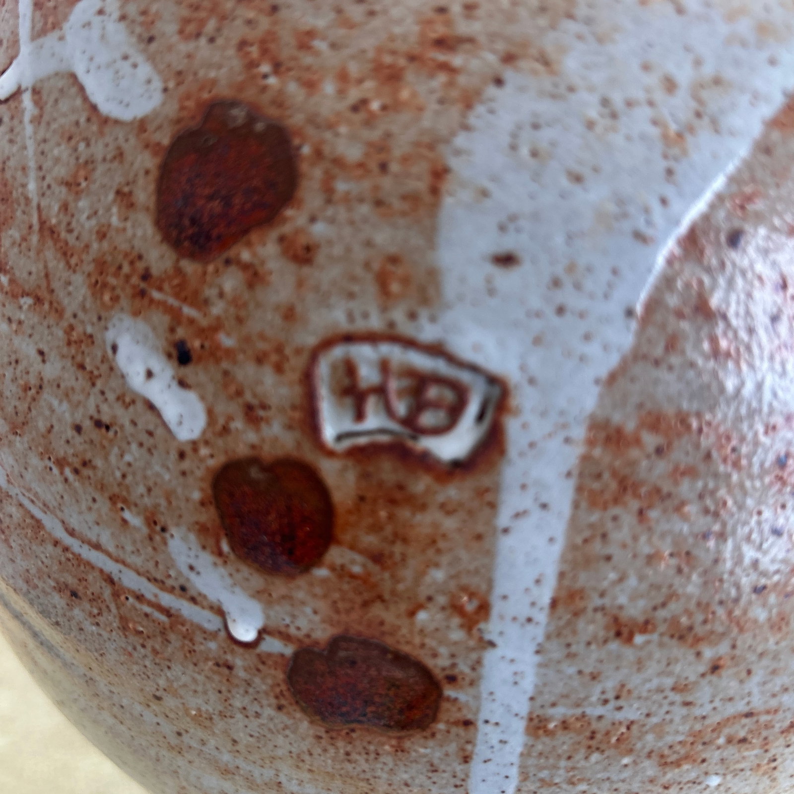 Vintage Handmade Studio Pottery Table Lamp - 5