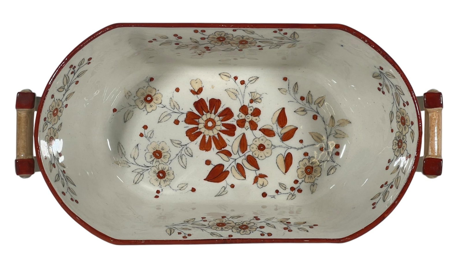 Antique Ridgways Persia Covered Tureen, Staffordshire England, Chinoiserie Decor - 5