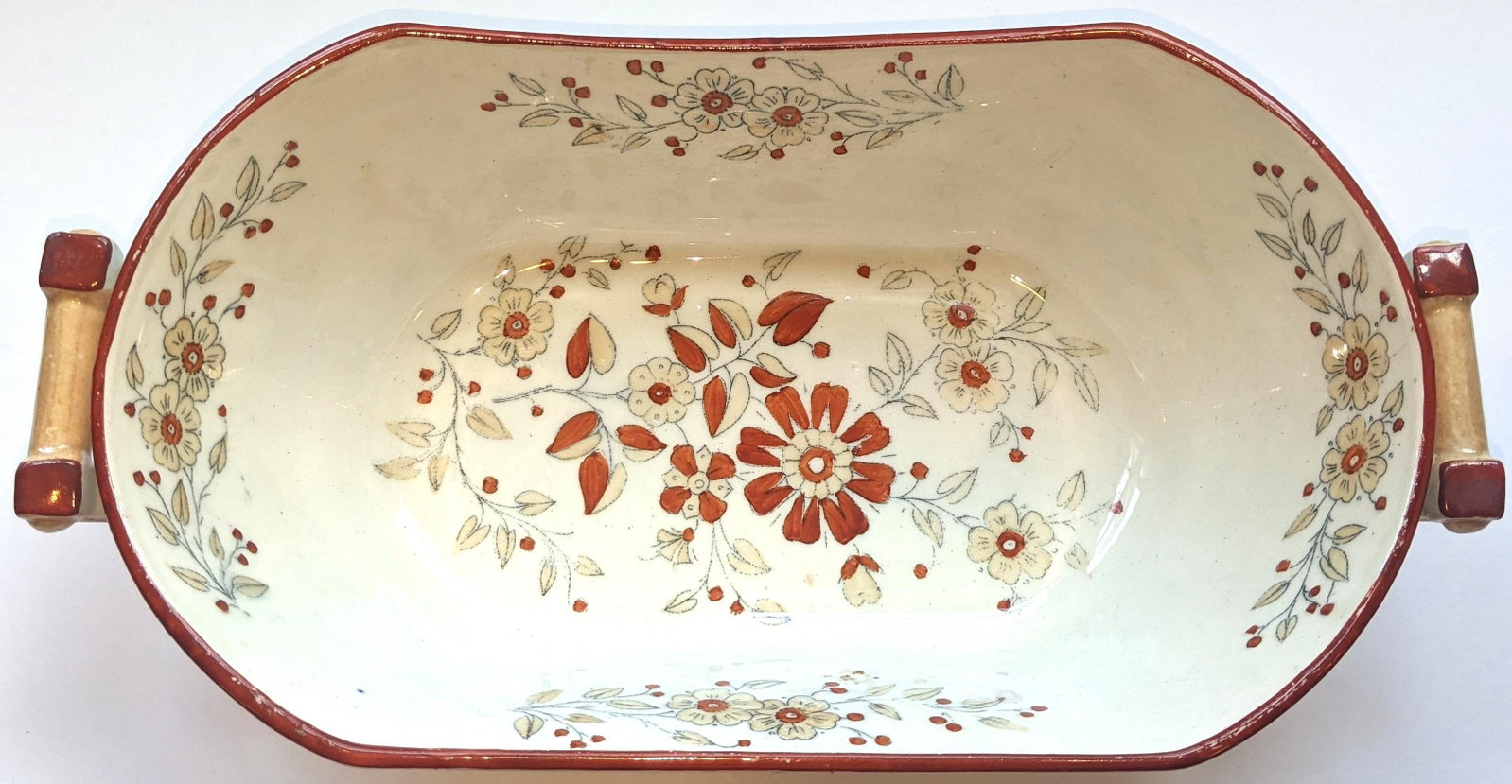Antique Ridgways Persia Covered Tureen, Staffordshire England, Chinoiserie Decor - 8