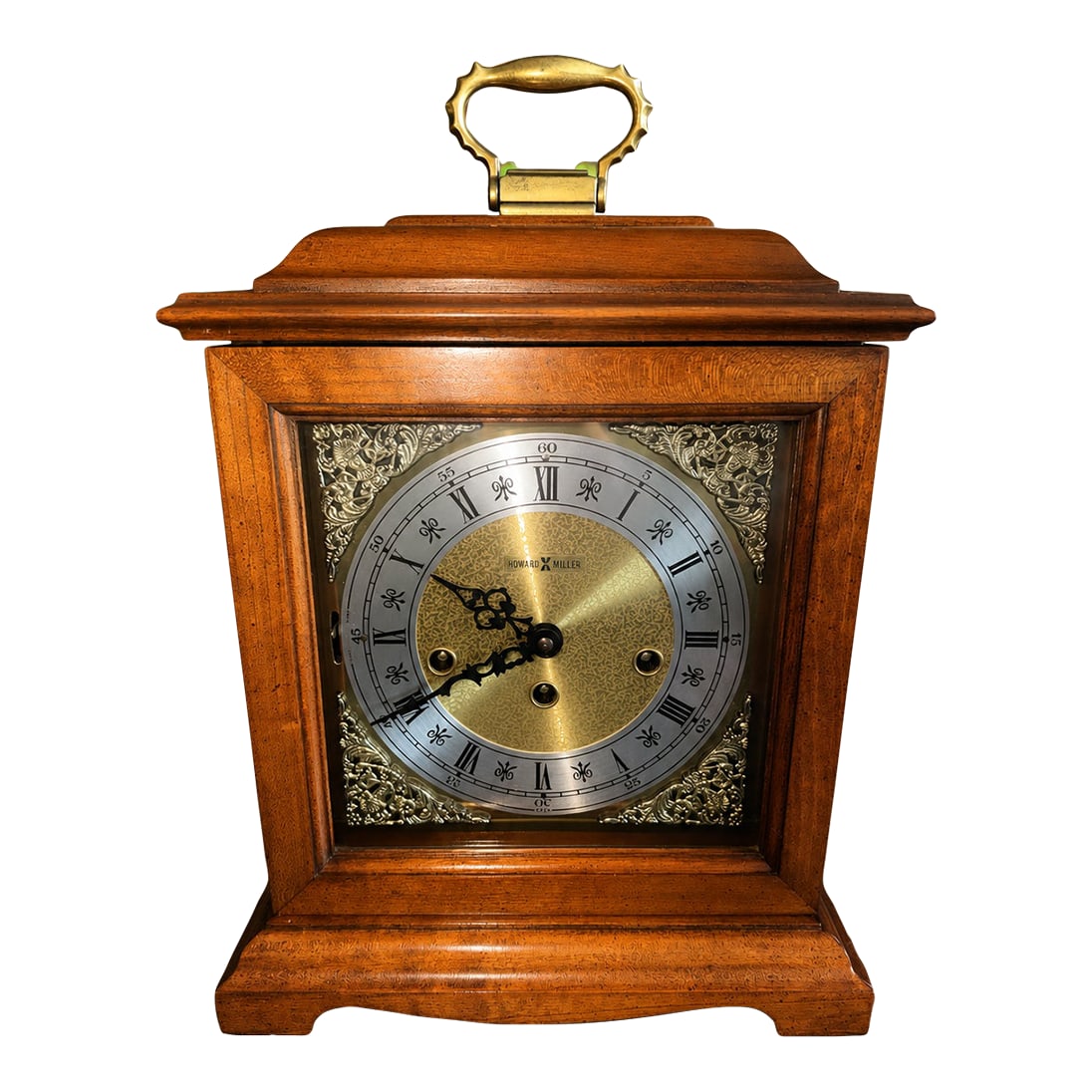 1970s Howard Miller Model 612-437 Westminster Chime Bracket Clock | German Mechanical Movement (1 of 9)