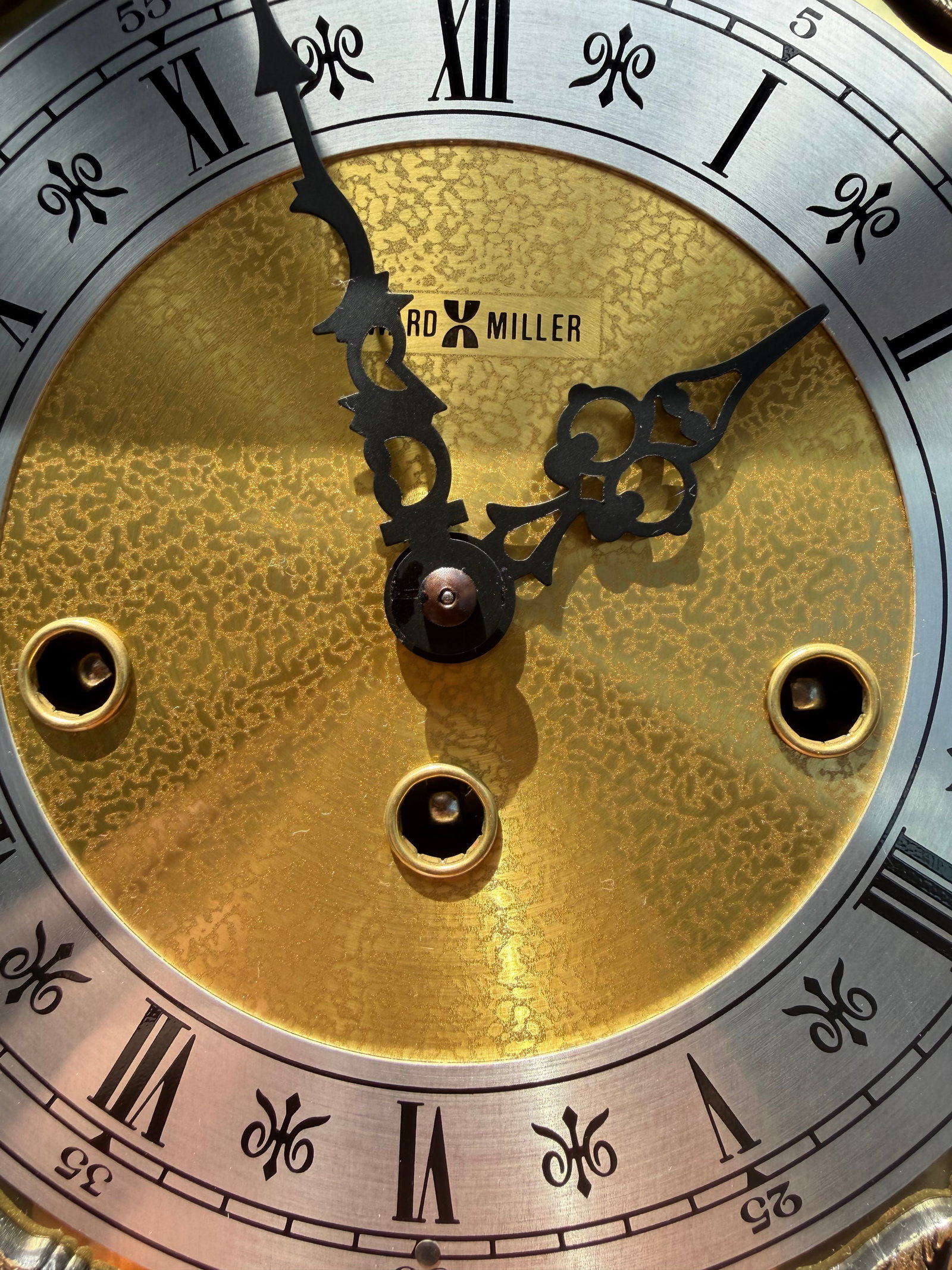 1970s Howard Miller Model 612-437 Westminster Chime Bracket Clock | German Mechanical Movement - 5