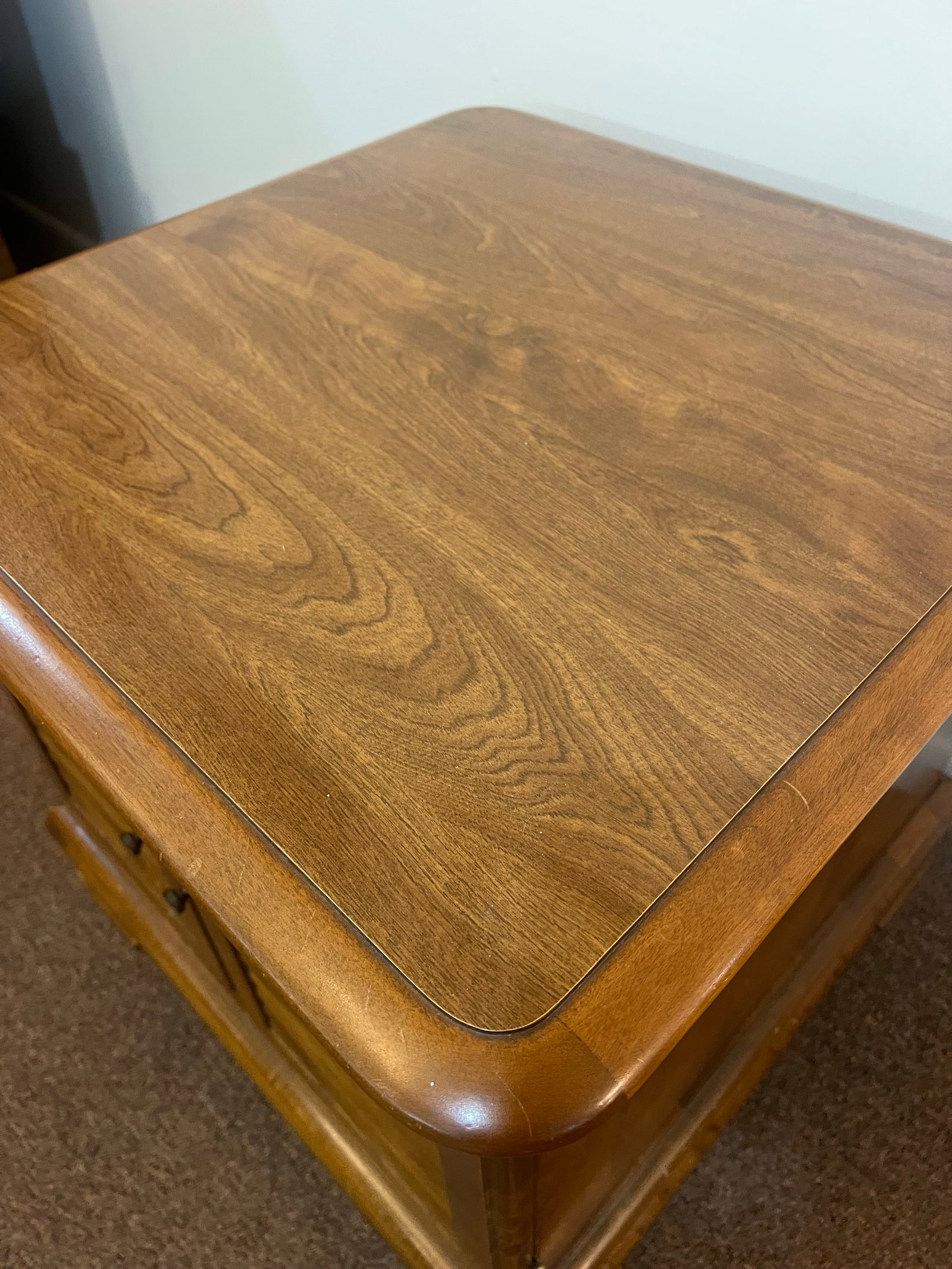 1970s Ethan Allen Lp Album Storage Cabinet - 11
