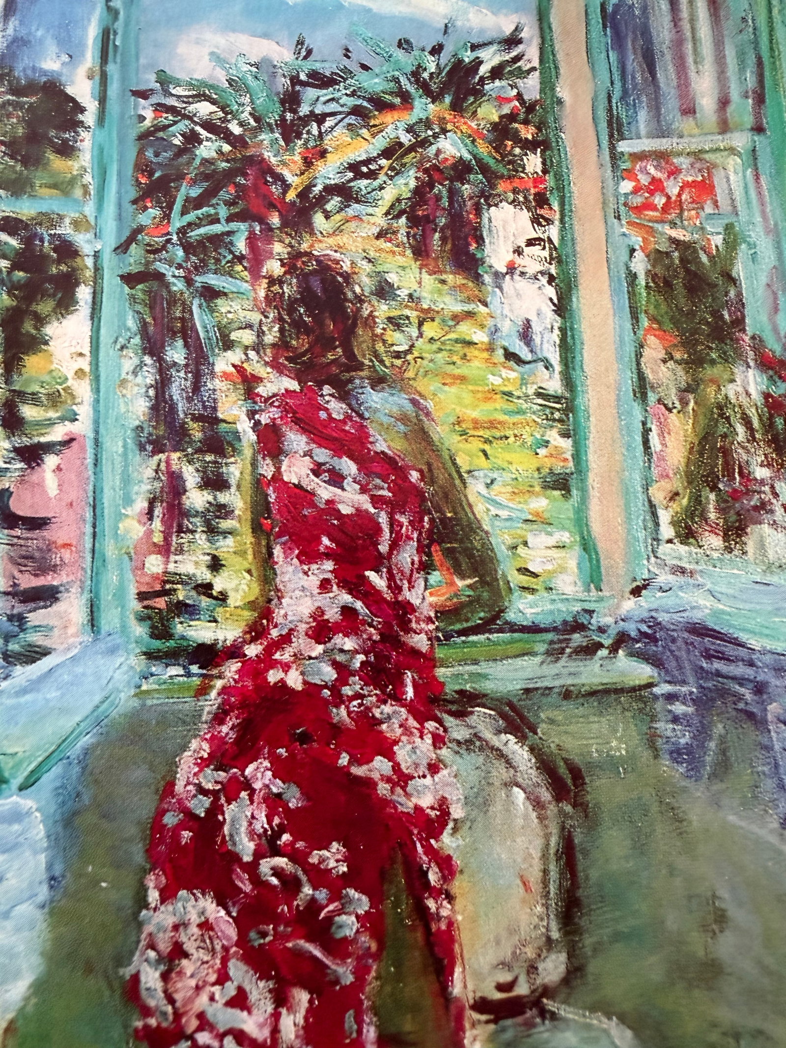 1964 Original Small Print of Dimitrie Berea's "Jeune Fille A La Fenetre" - 4