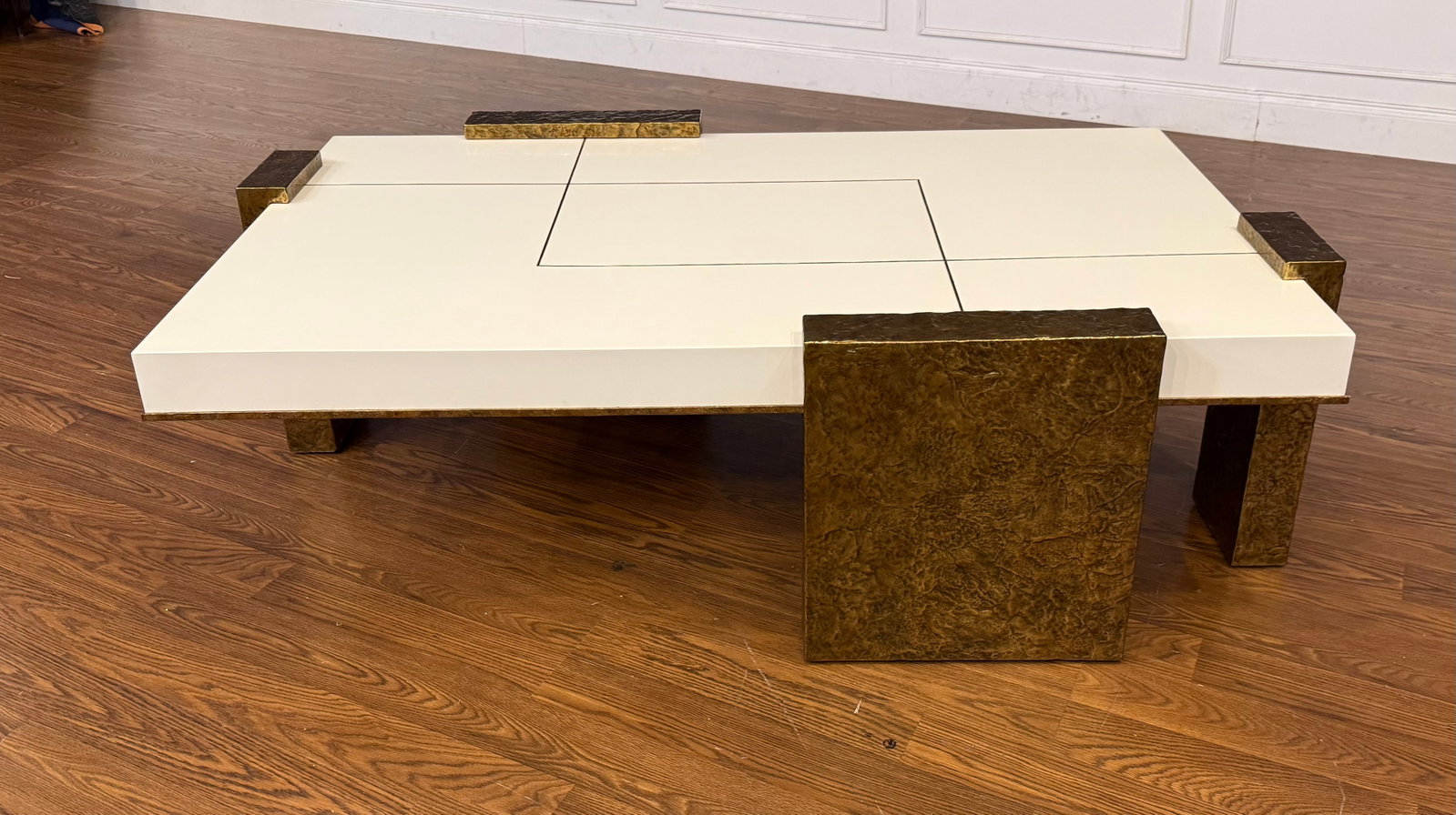 Century Furniture Contemporary Rectangular Coffee Table - 10