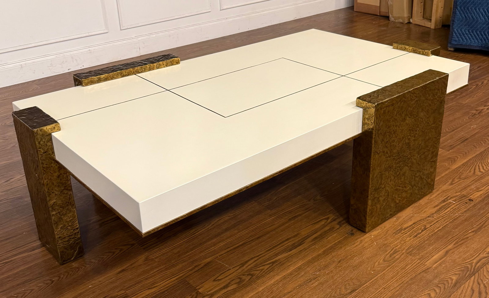 Century Furniture Contemporary Rectangular Coffee Table - 4