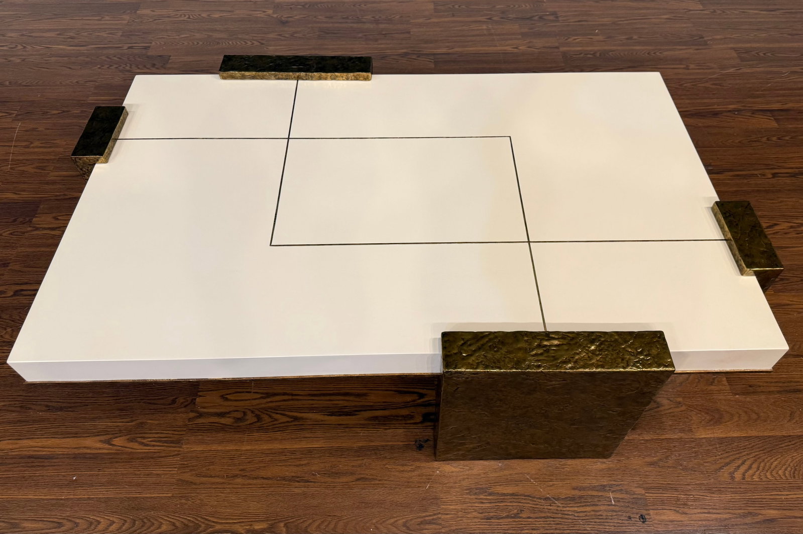 Century Furniture Contemporary Rectangular Coffee Table - 5