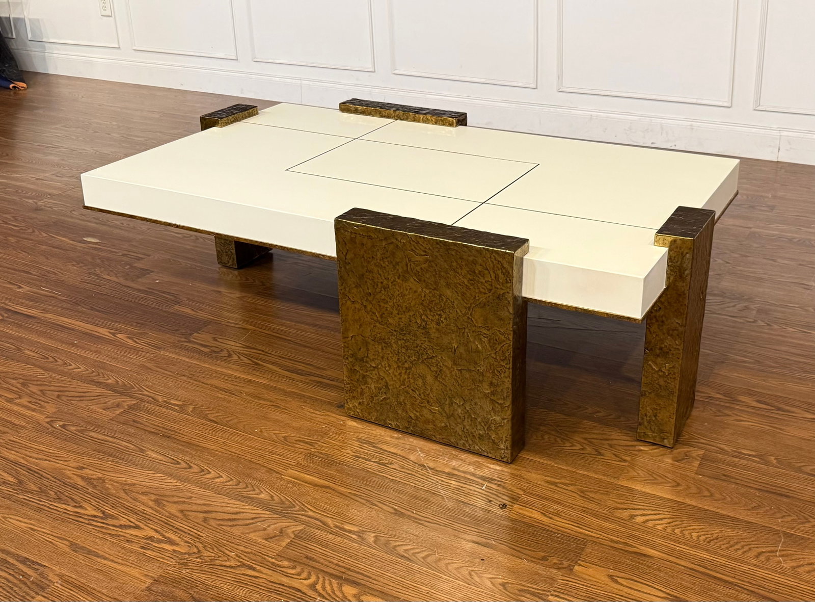 Century Furniture Contemporary Rectangular Coffee Table - 7