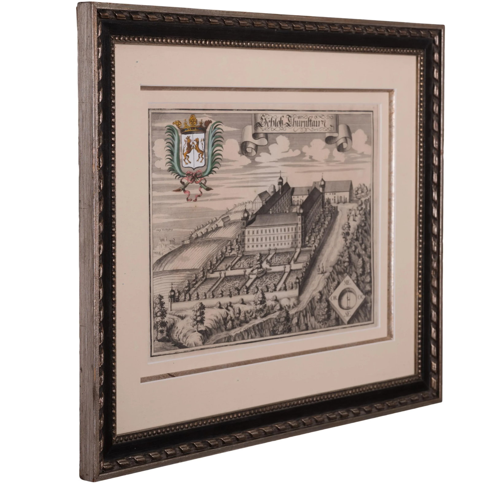 Michael Wening - German Manor House Engravings - a Pair - 6