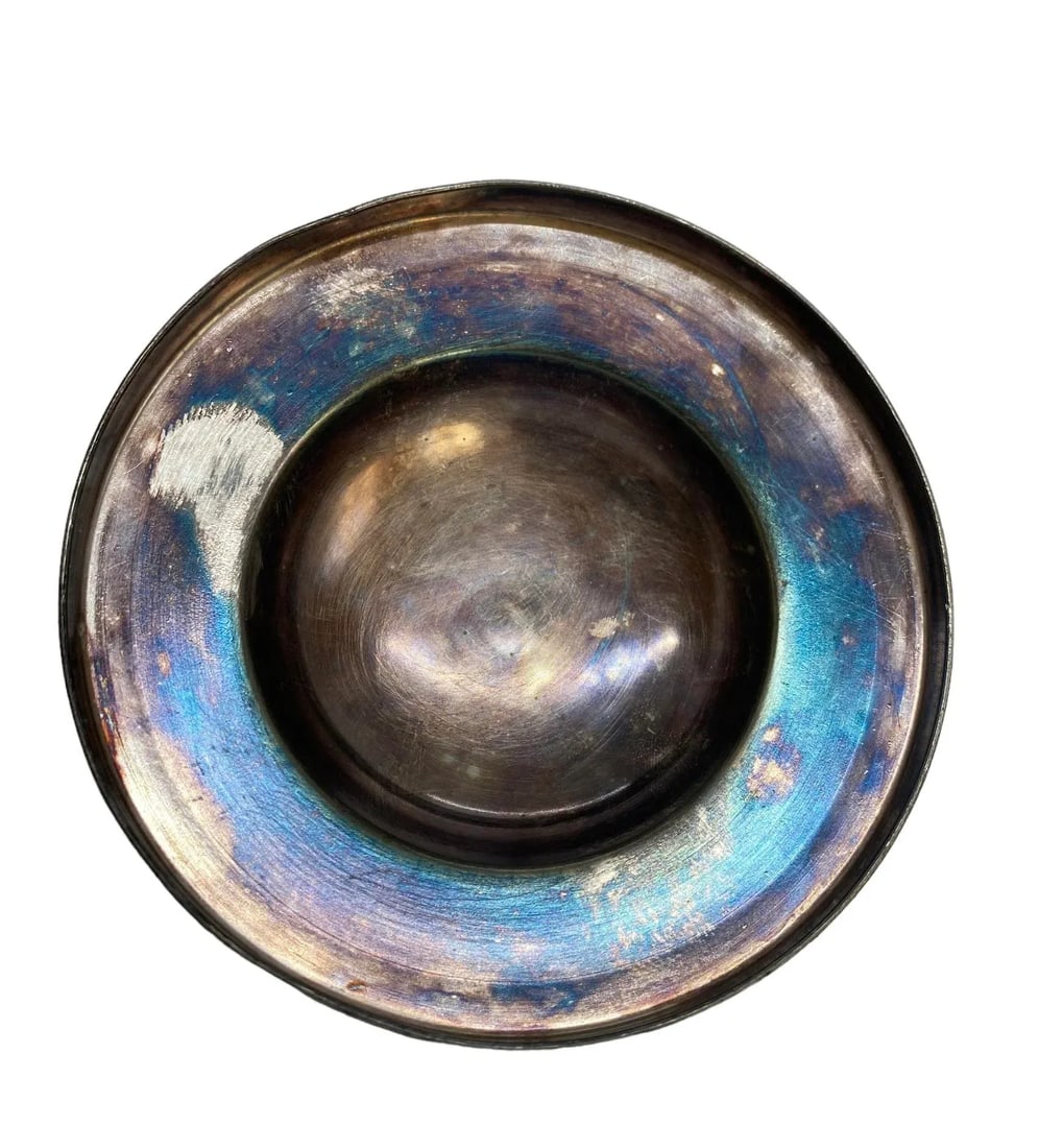 Late 19th Century C.F. Monroe Glass Wavecrest Floral Decorated Opal Ware Biscuit Cracker Barrel With - 6