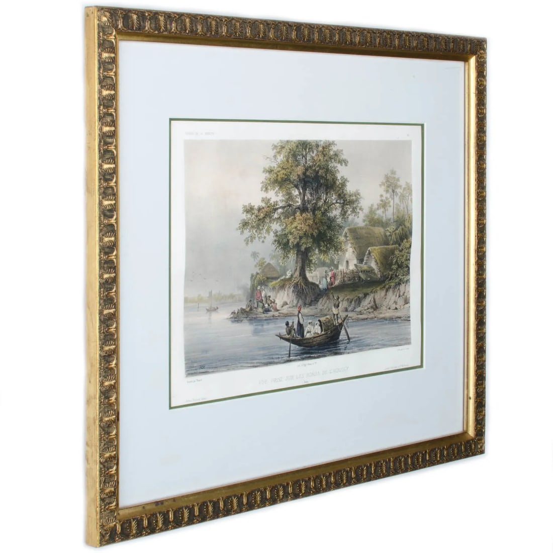 Hooghly River Print by Auguste-Nicolas Vaillant - 2