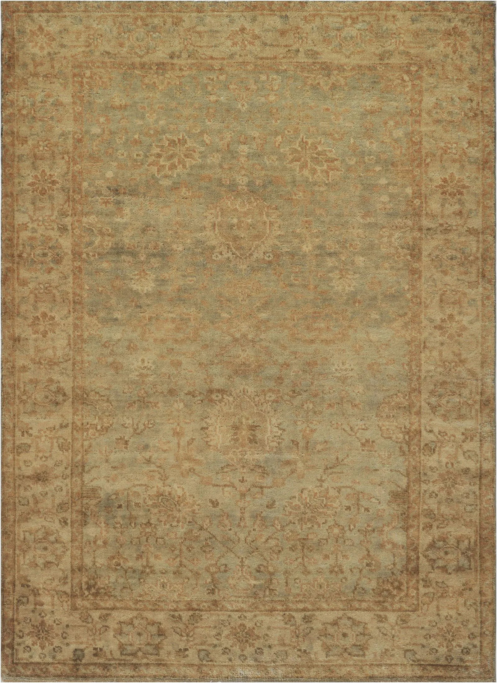 Mansour Fine Handmade Turkish Oushak Rug - 3