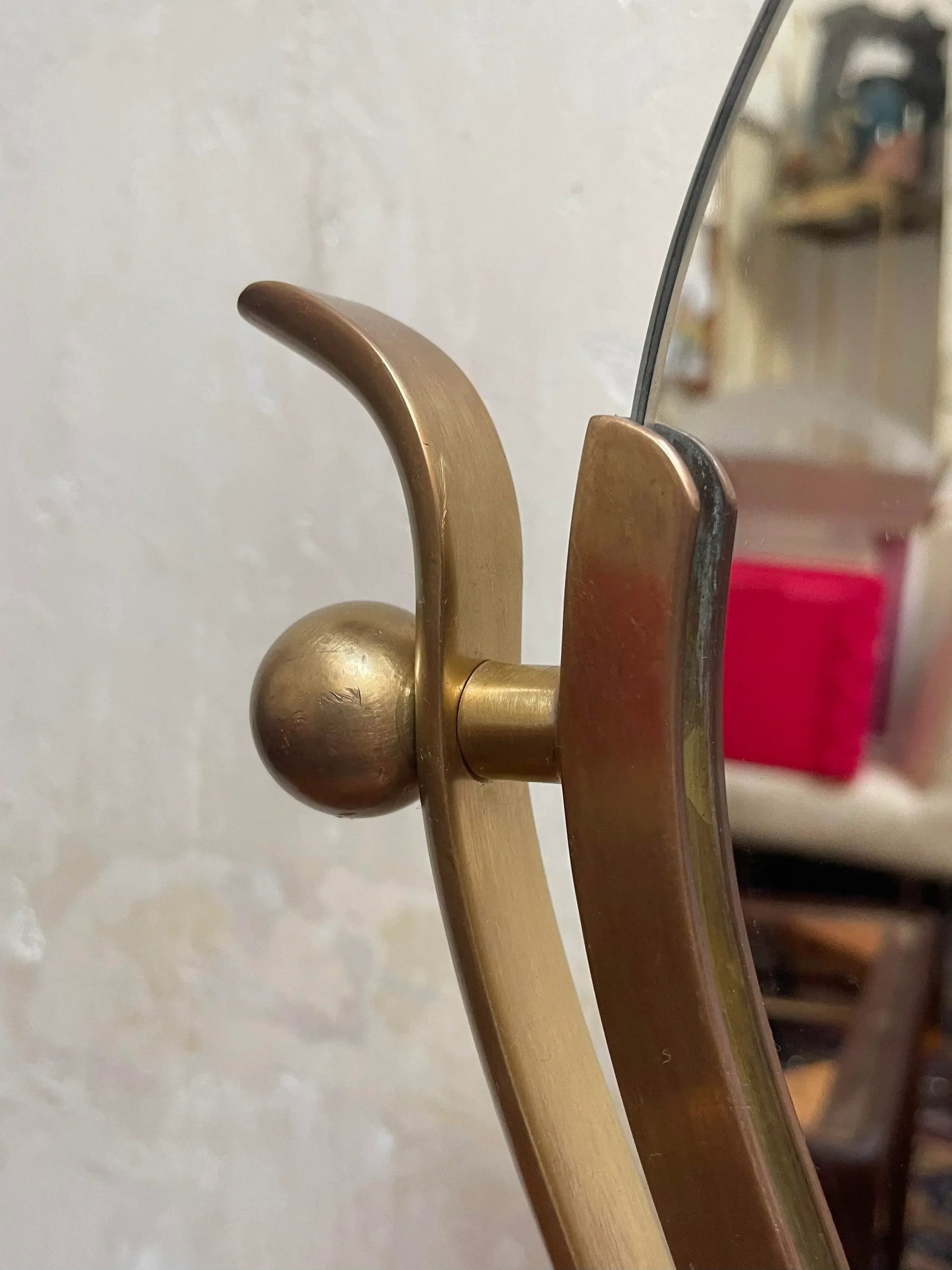 Vintage Charles Hollis Jones Wishbone Vanity Mirror - 5