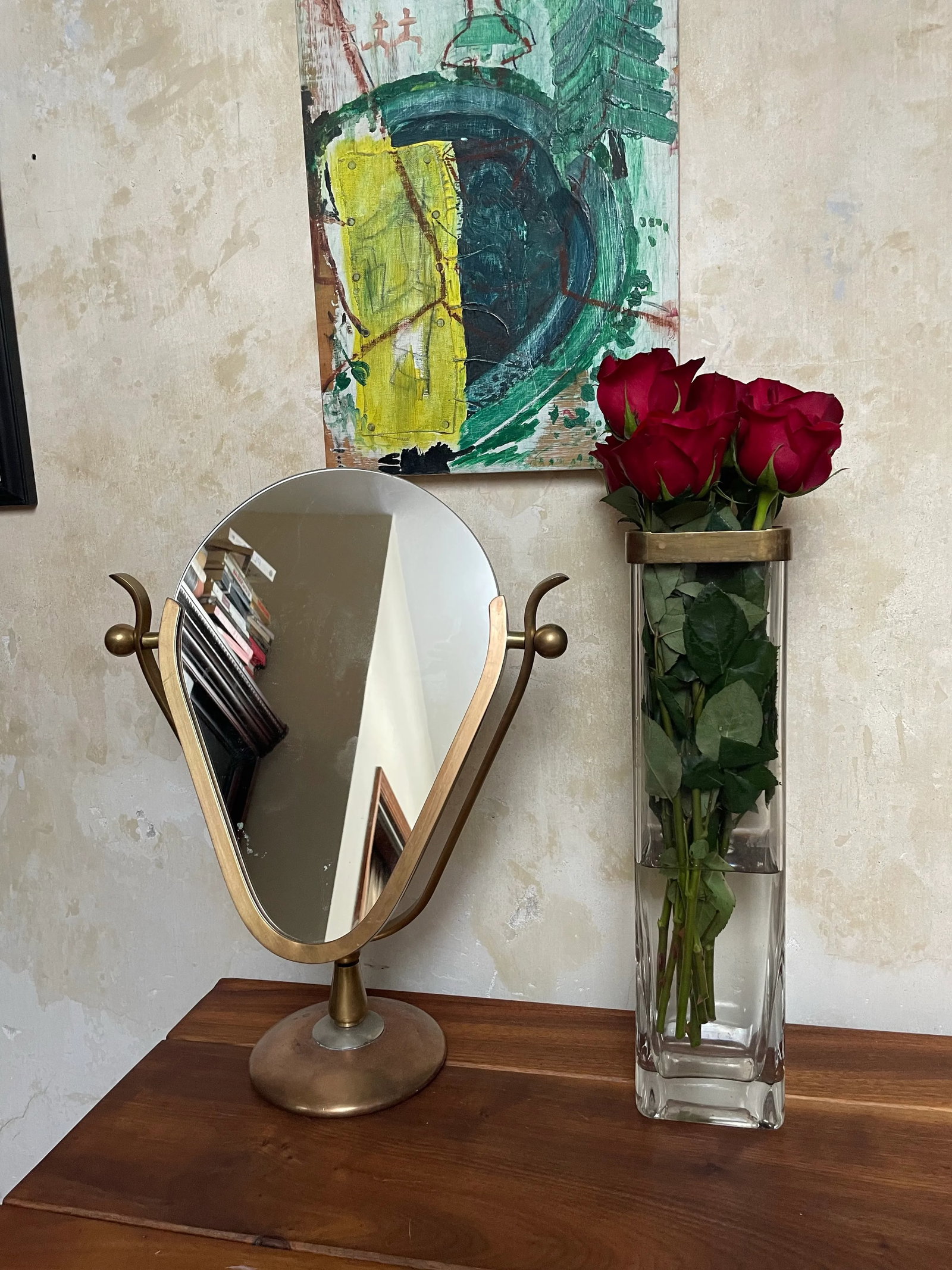 Vintage Charles Hollis Jones Wishbone Vanity Mirror - 8