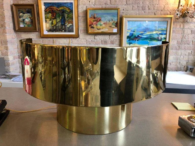Mid Century Curtis Jere Brass Sconce - 4