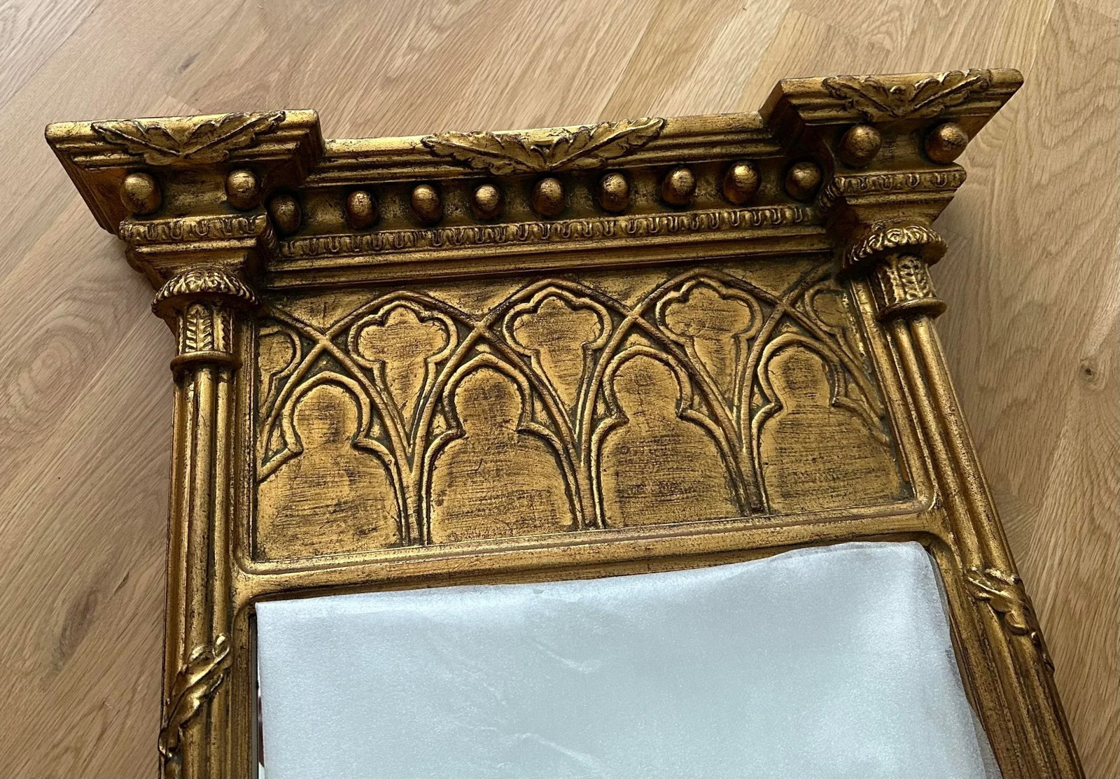 Vintage Gilt Pier Mirror - 2