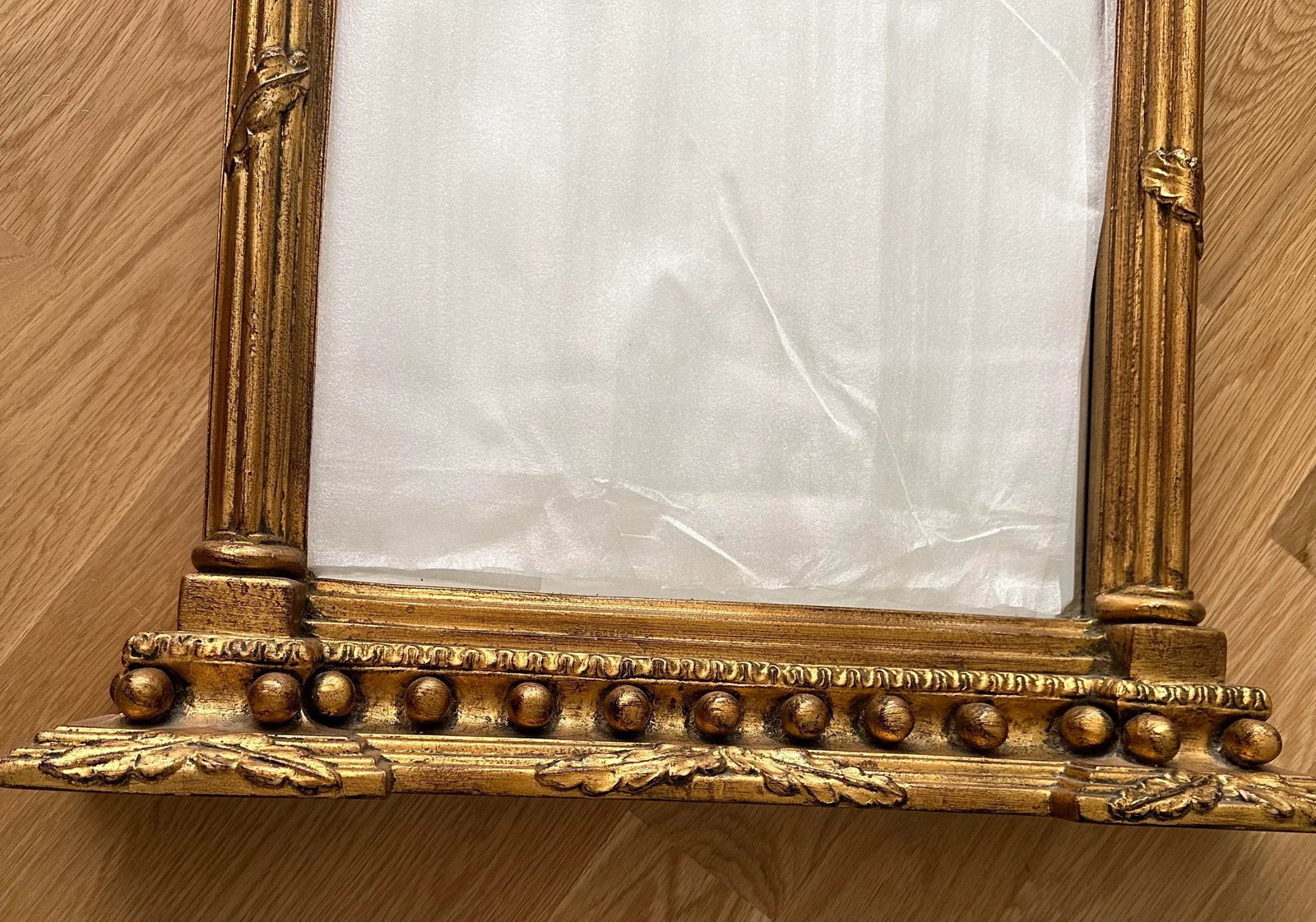 Vintage Gilt Pier Mirror - 3