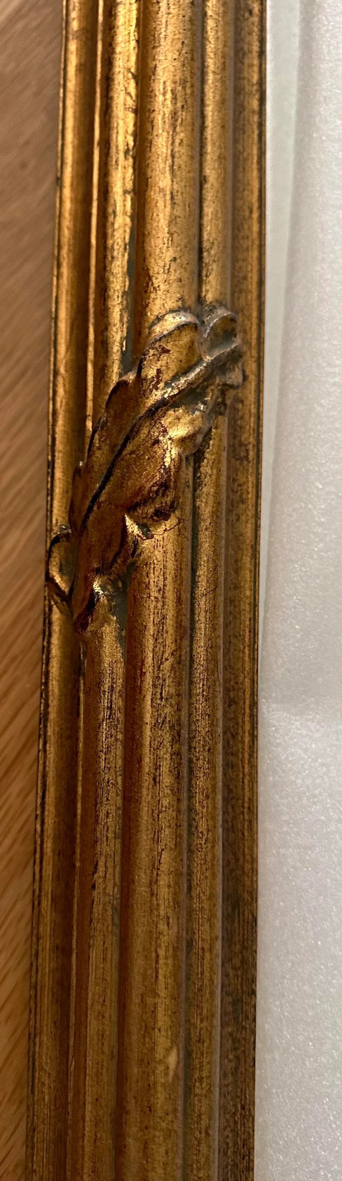 Vintage Gilt Pier Mirror - 4