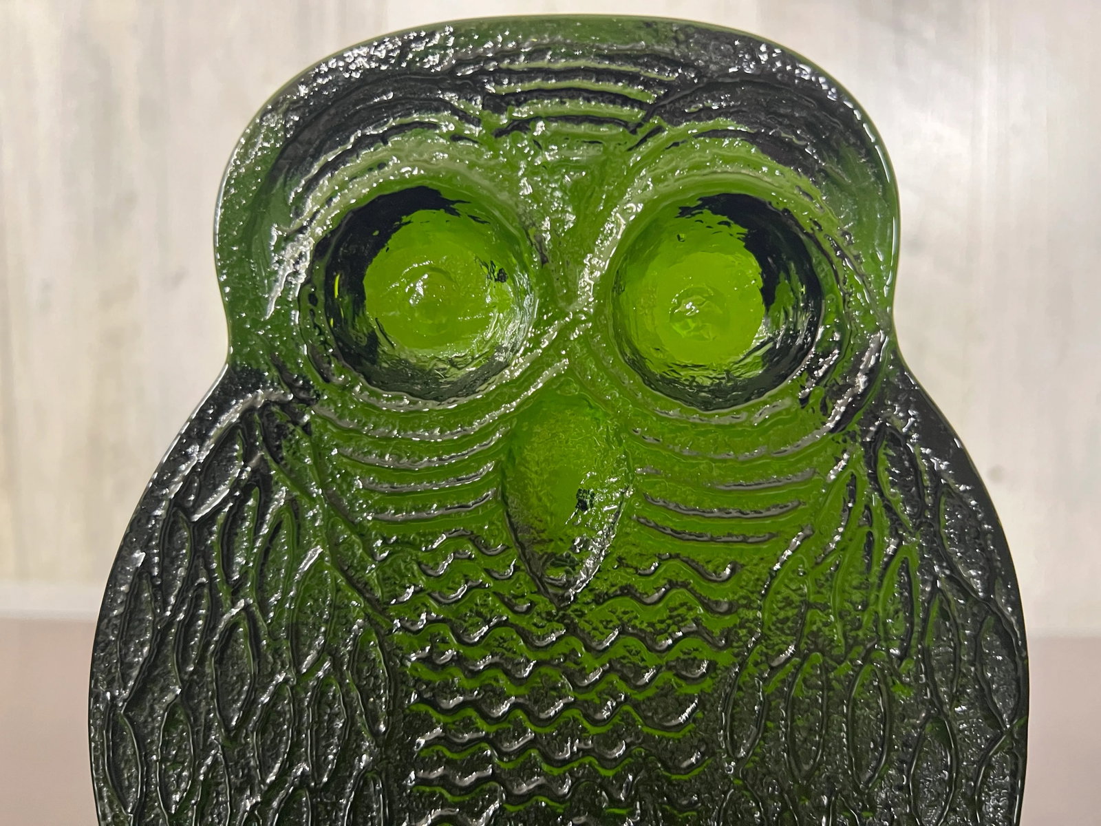 1970s Blenko Glass Owl Bookends- Set of 2 - 7