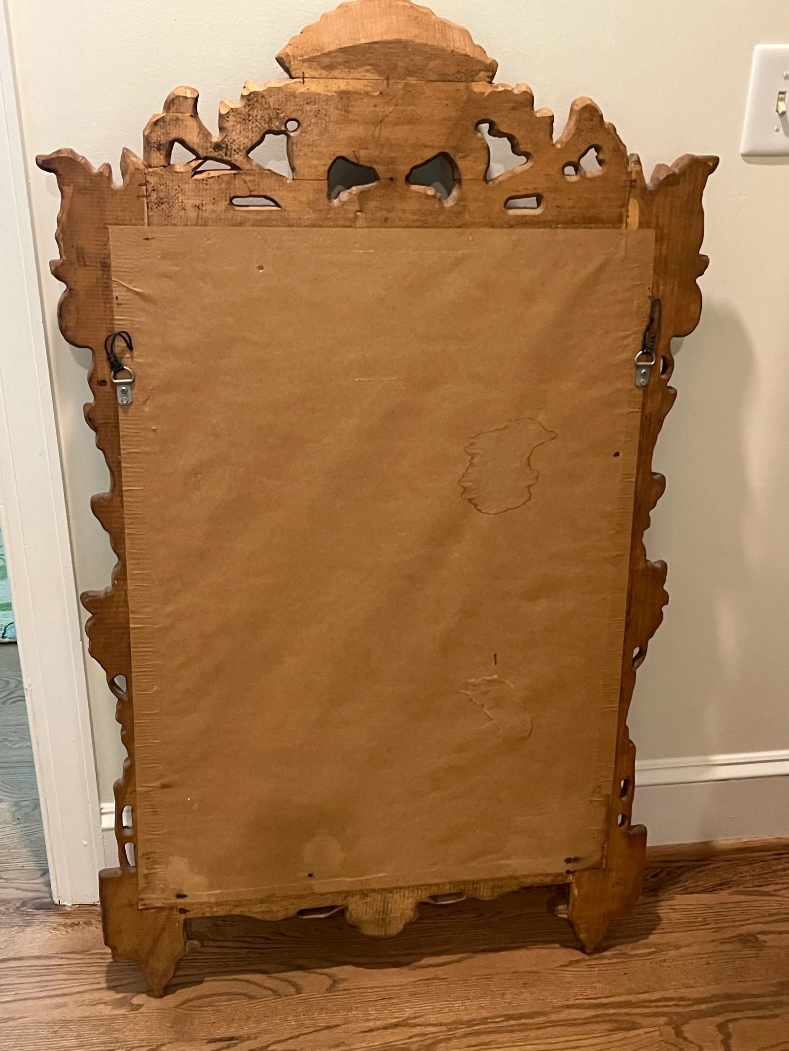 Late 19th Century Heavily Carved Pine Mirror - 2