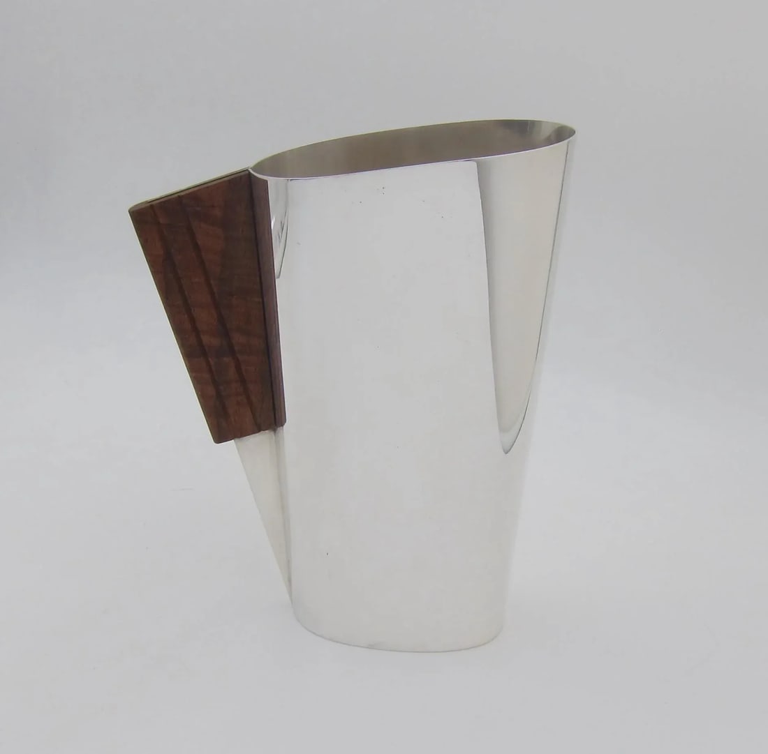 Lino Sabattini for Christofle Gallia Modernist Jug in Silverplate - 11