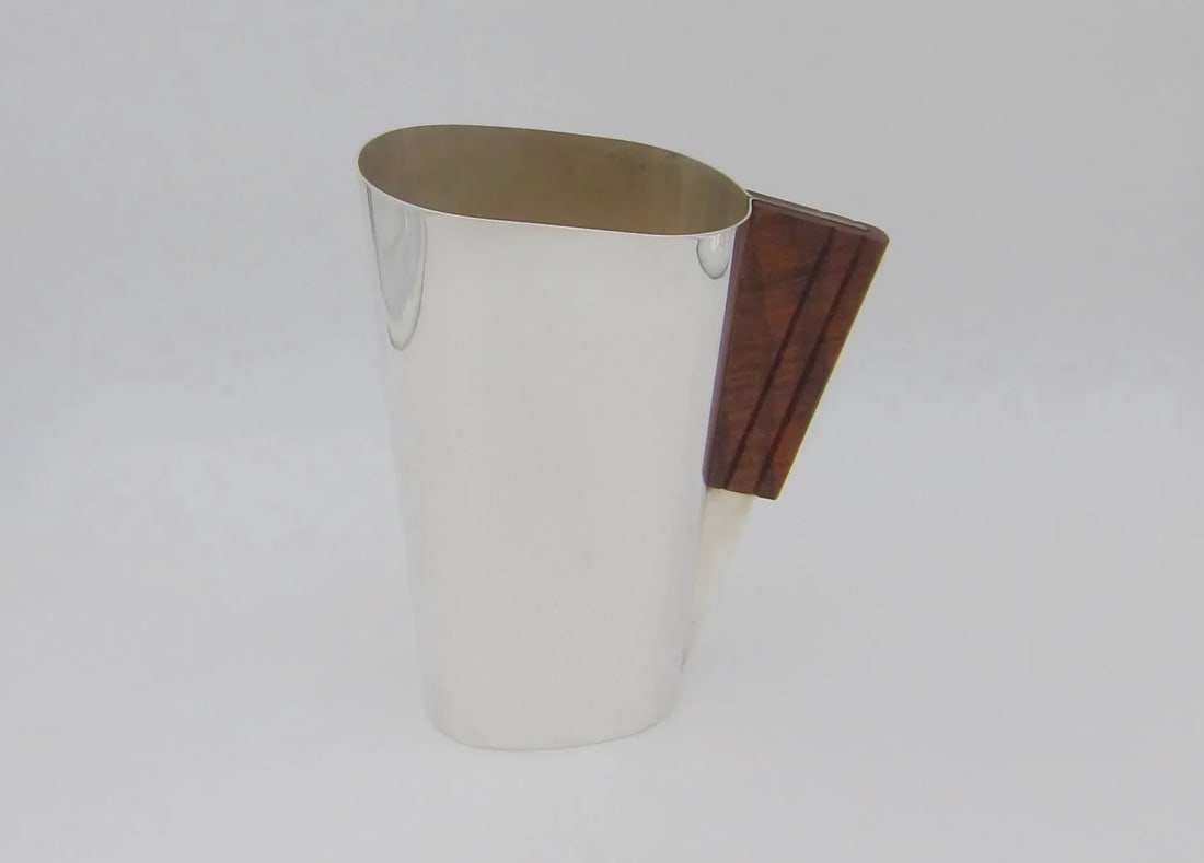 Lino Sabattini for Christofle Gallia Modernist Jug in Silverplate - 2