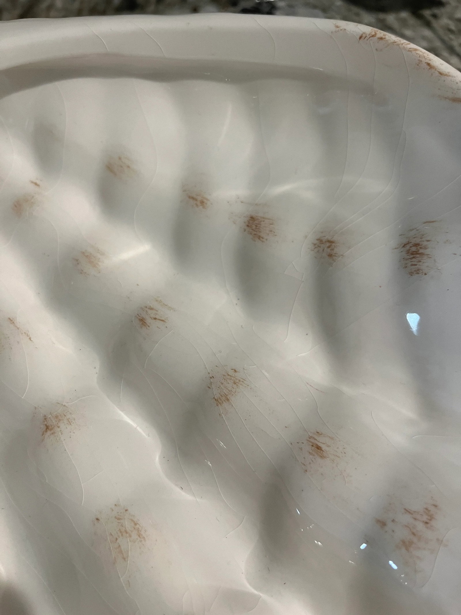 1950's Decorative Ceramic Clam Shell Bowl - 7
