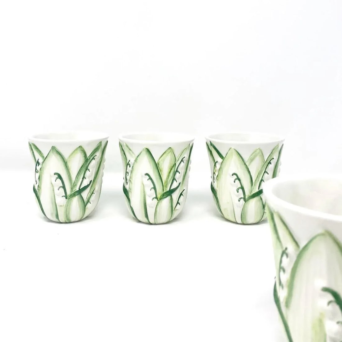 Lily of the Valley for the Mane Lion Tumblers, Set of 4 - 2