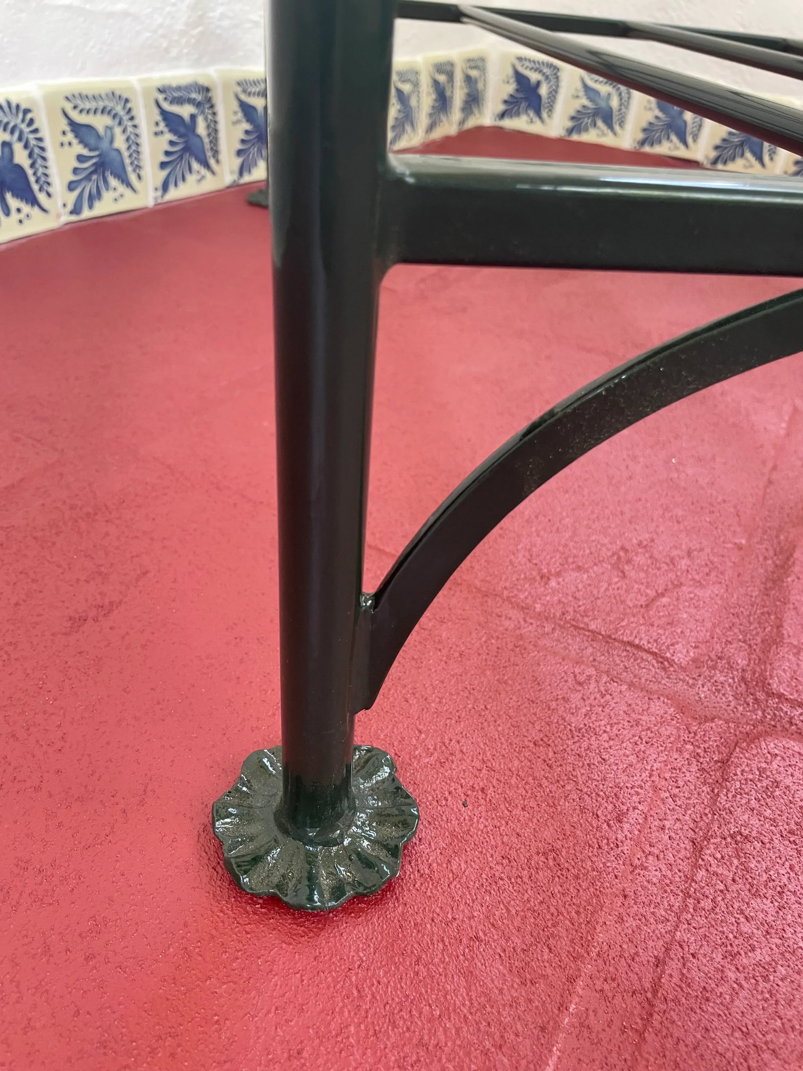 1960s Vintage Metal Dog Bed With Removable Sunbrella Cushion - 12