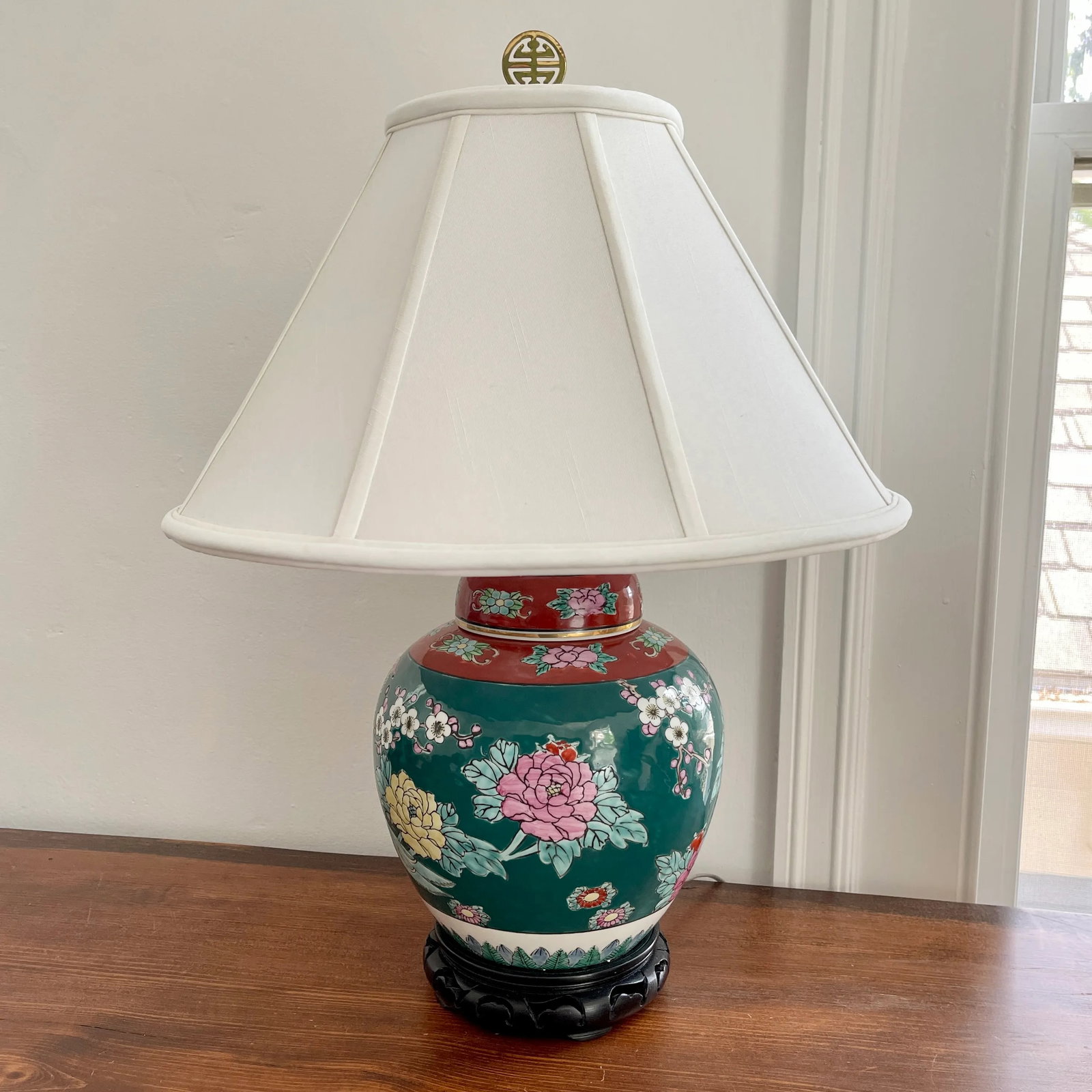 Vintage Imari Ginger Jar Table Lamp - 2