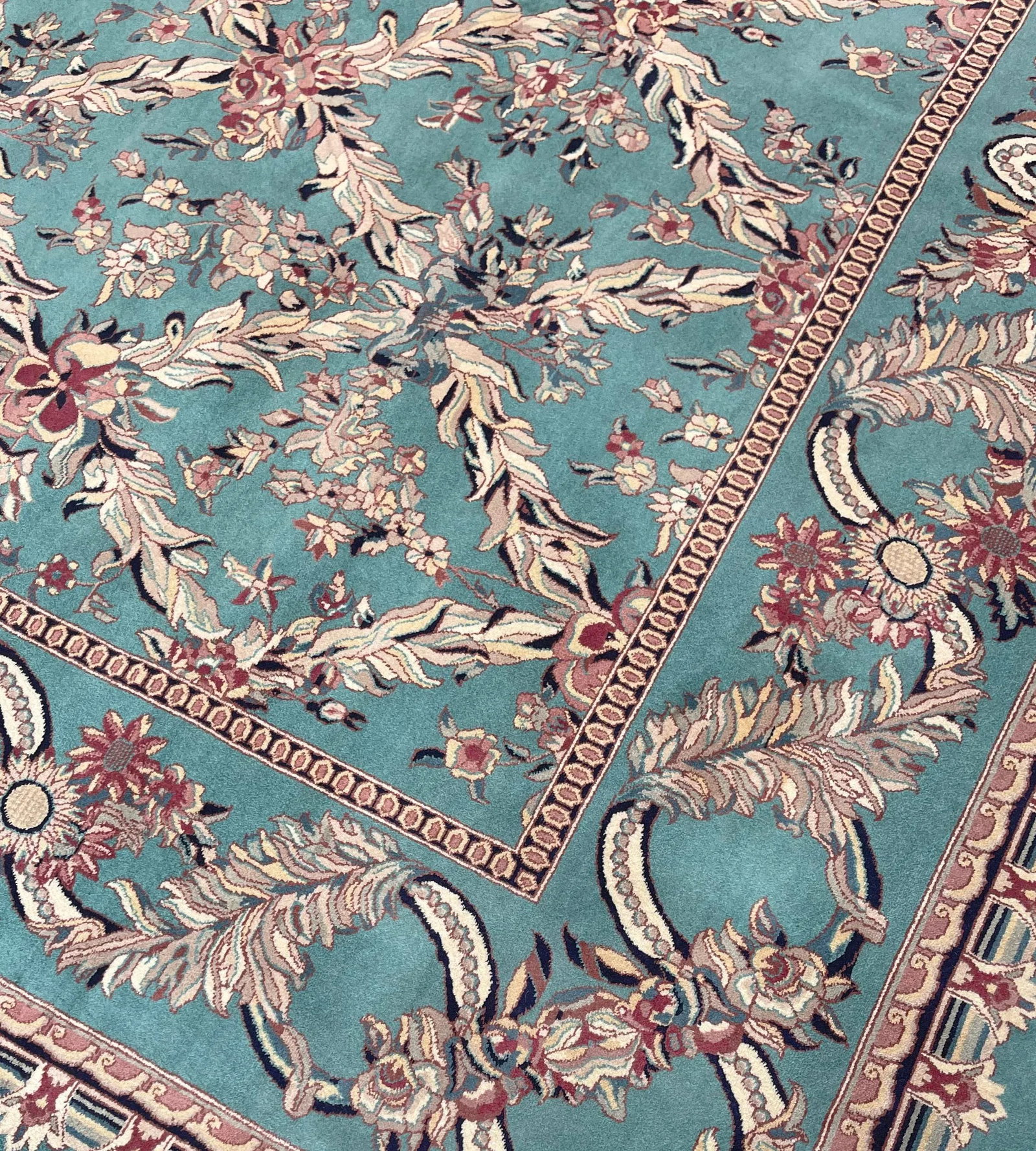 Mansour Fine Handmade Tabriz Rug - 3
