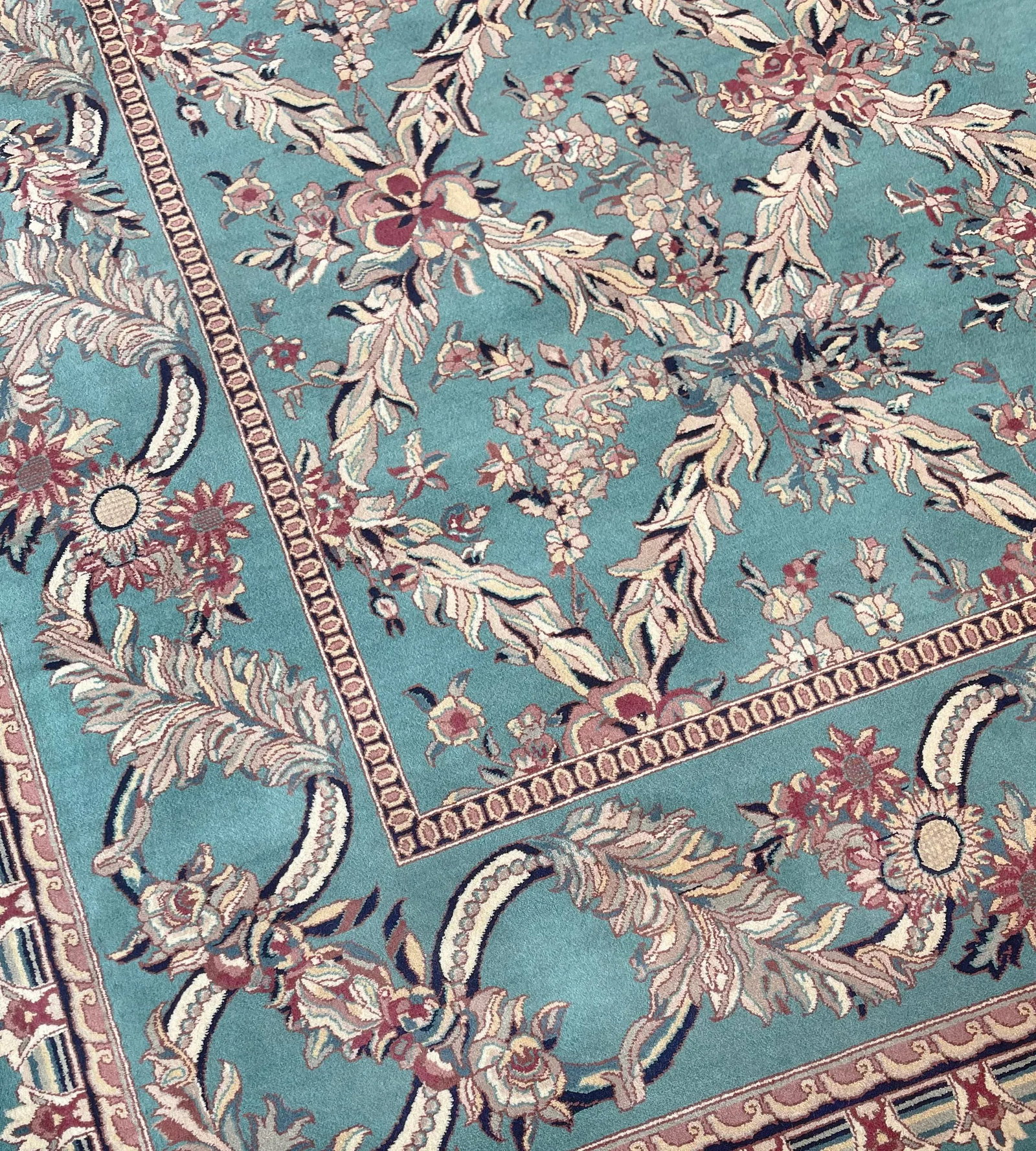 Mansour Fine Handmade Tabriz Rug - 4