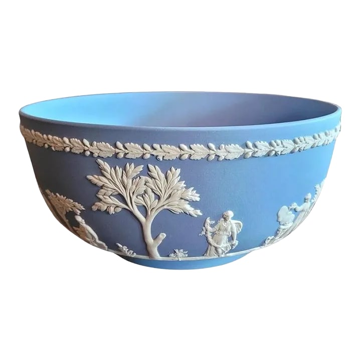 Wedgwood Jasperware Pale Blue Centerpiece (1 of 9)