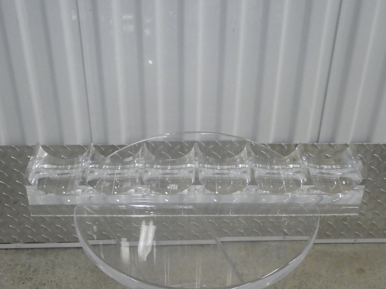 Alessio Tasca Lucite Wine Rack - 2