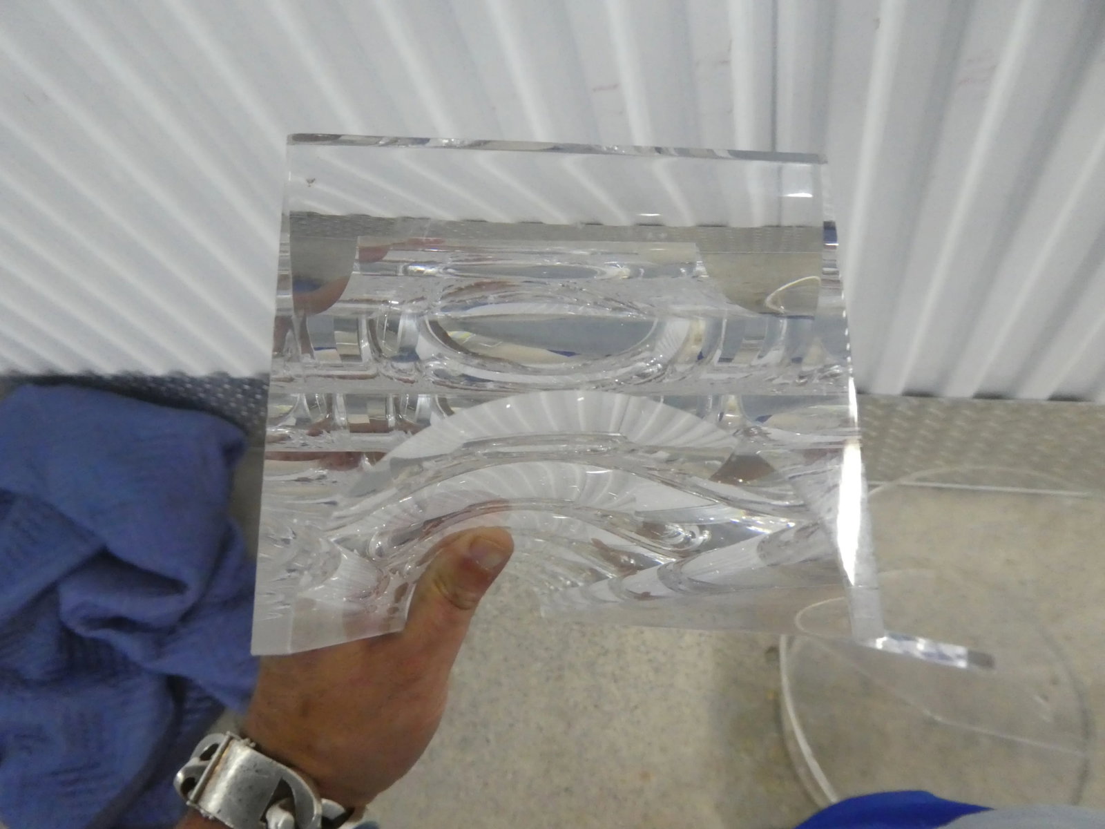 Alessio Tasca Lucite Wine Rack - 5