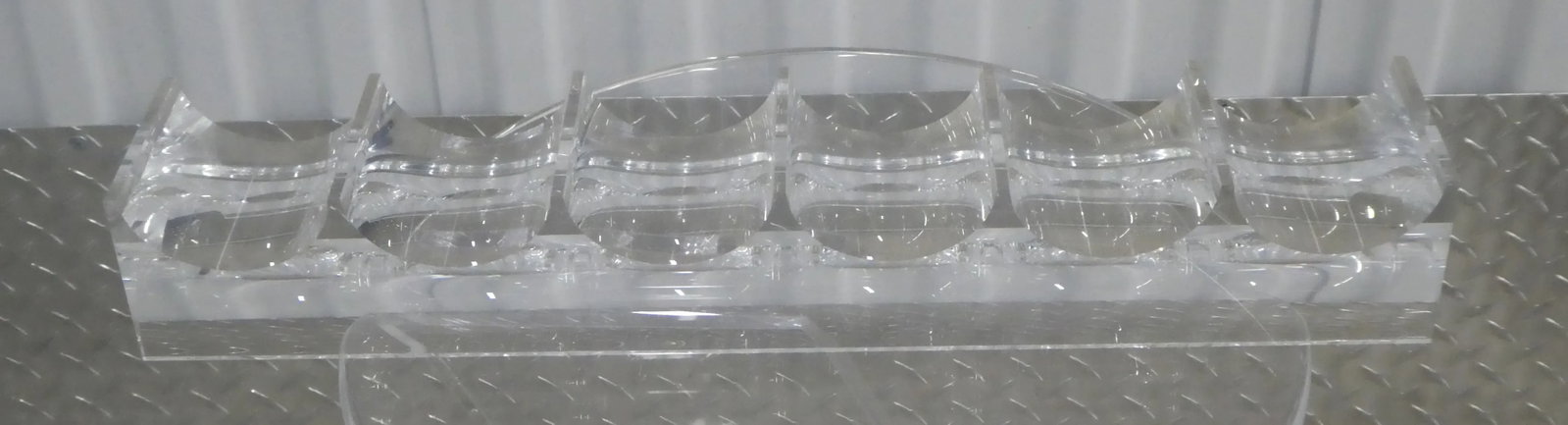 Alessio Tasca Lucite Wine Rack - 9