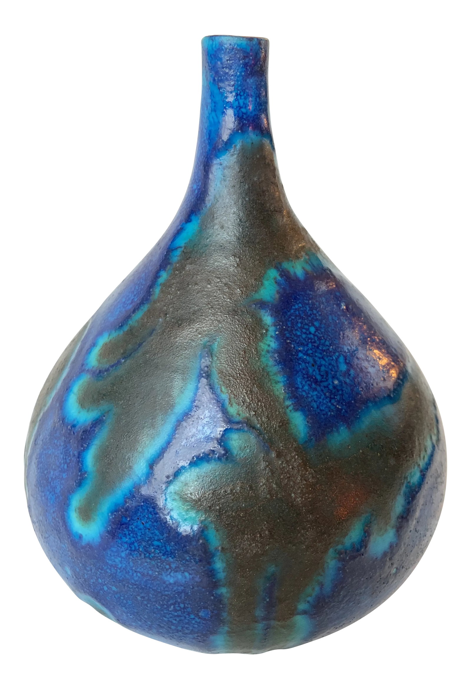 1950s Italian Guido Gambone Pottery Vase (1 of 10)
