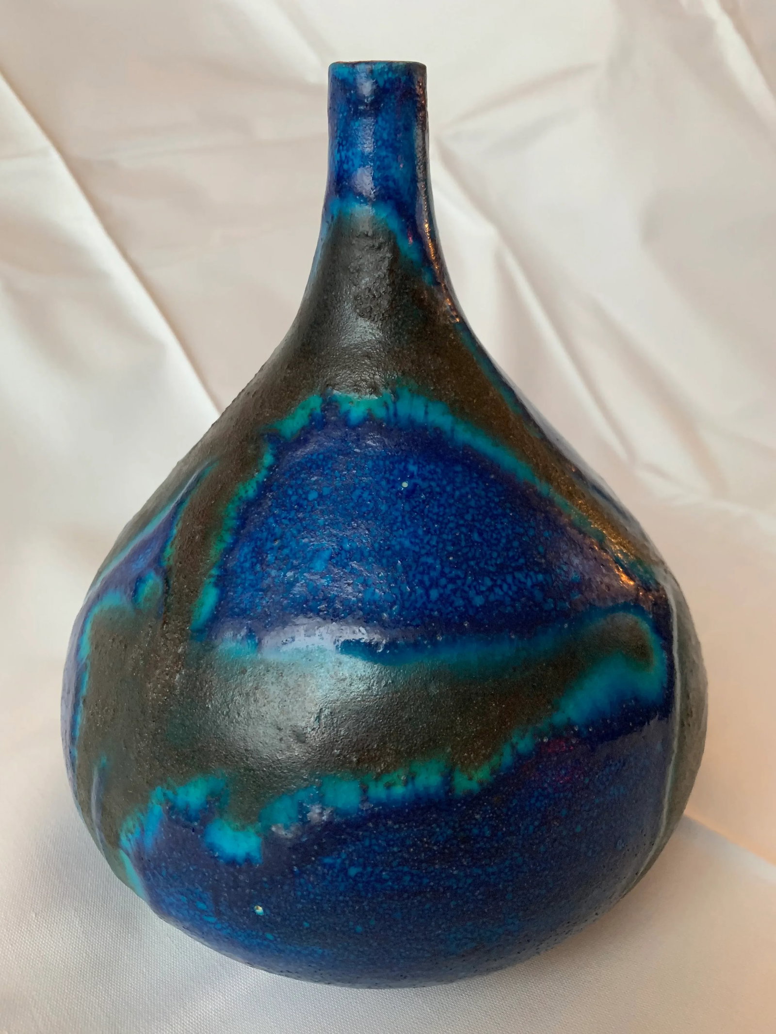 1950s Italian Guido Gambone Pottery Vase - 2