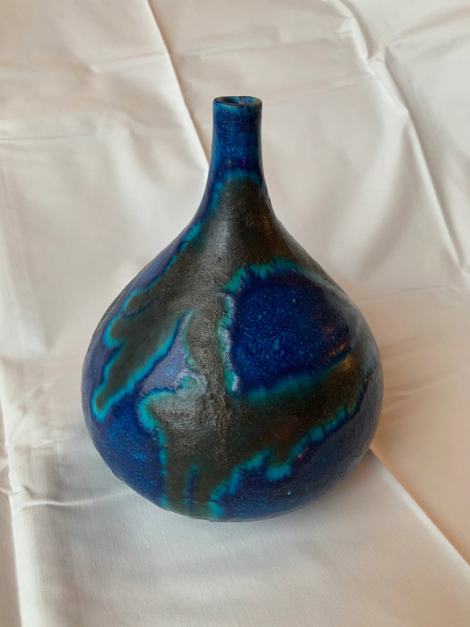 1950s Italian Guido Gambone Pottery Vase - 7