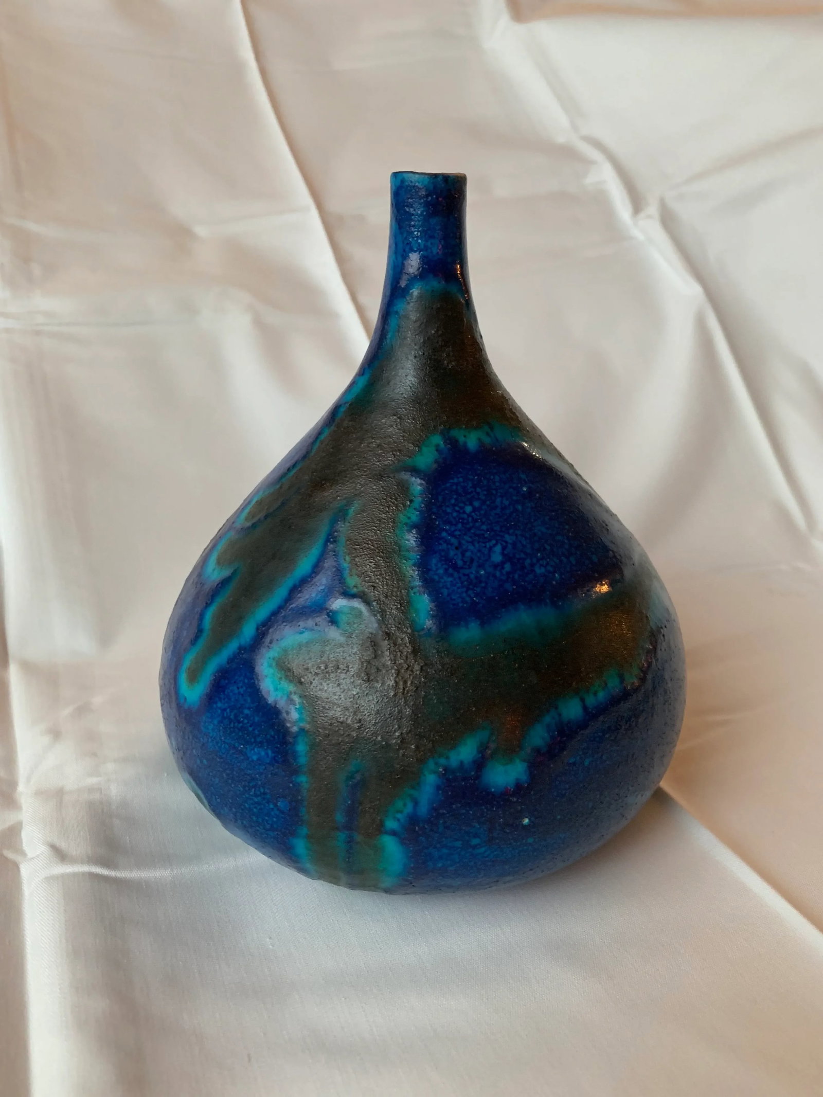 1950s Italian Guido Gambone Pottery Vase - 8