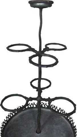 Swedish Cast Iron Plant Stand - 2