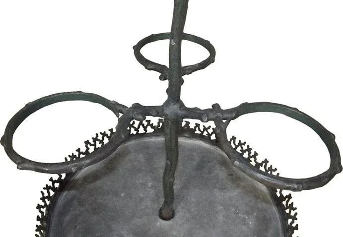 Swedish Cast Iron Plant Stand - 4