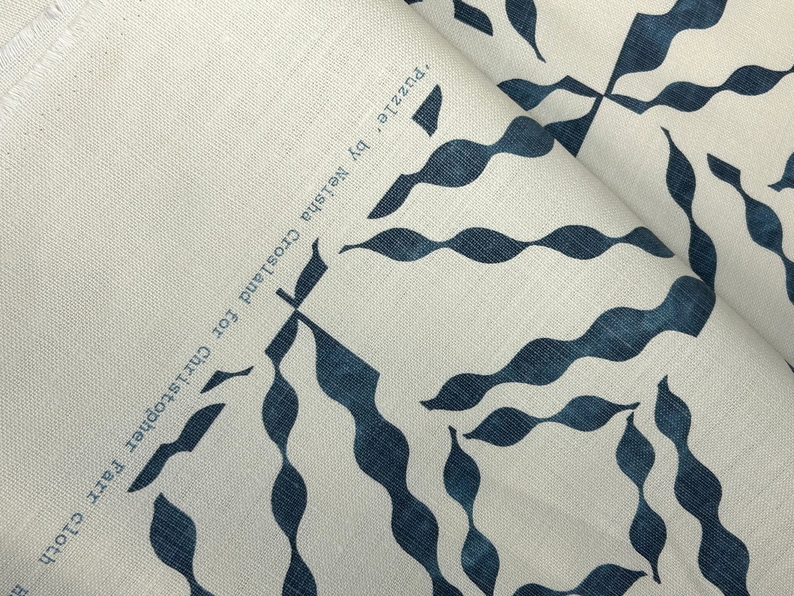 Christopher Farr Cloth "Puzzle" Print- 11 Yards - 3