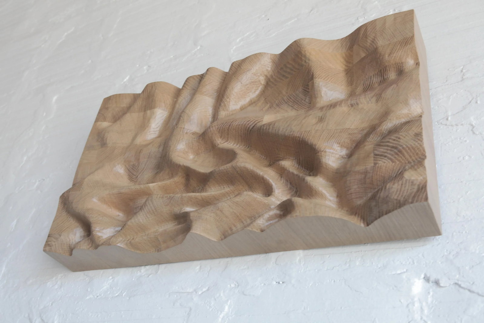 Ripple 01 Contemporary Wall Sculpture - 2