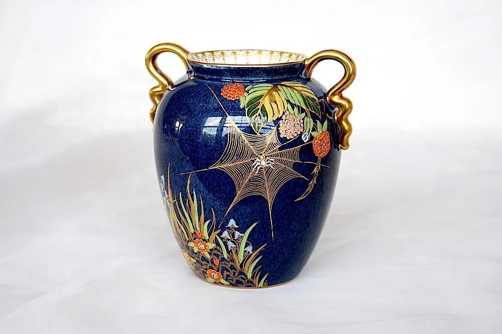 Carlton Ware Spider Web Vase - 2