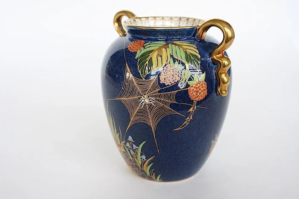 Carlton Ware Spider Web Vase - 7