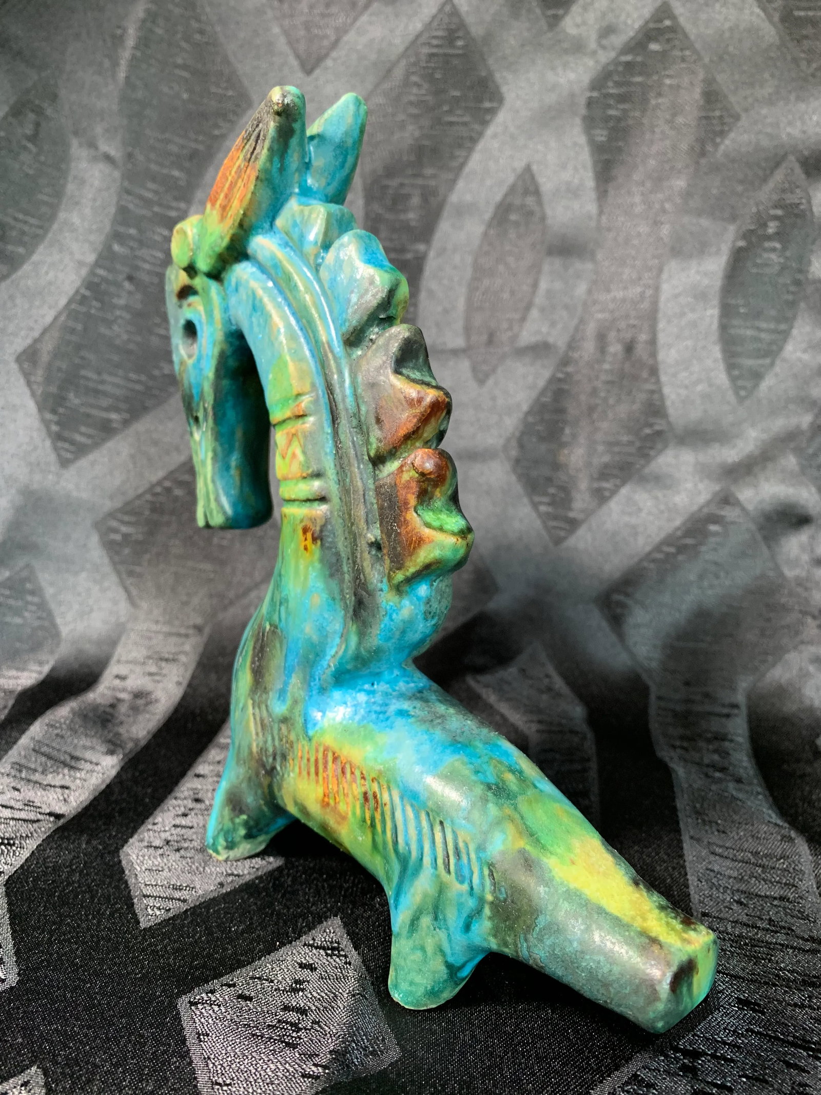 1950s Vintage Alvino Bagni "Sea Garden" Italian Sea Horse Pottery Sculpture - 7