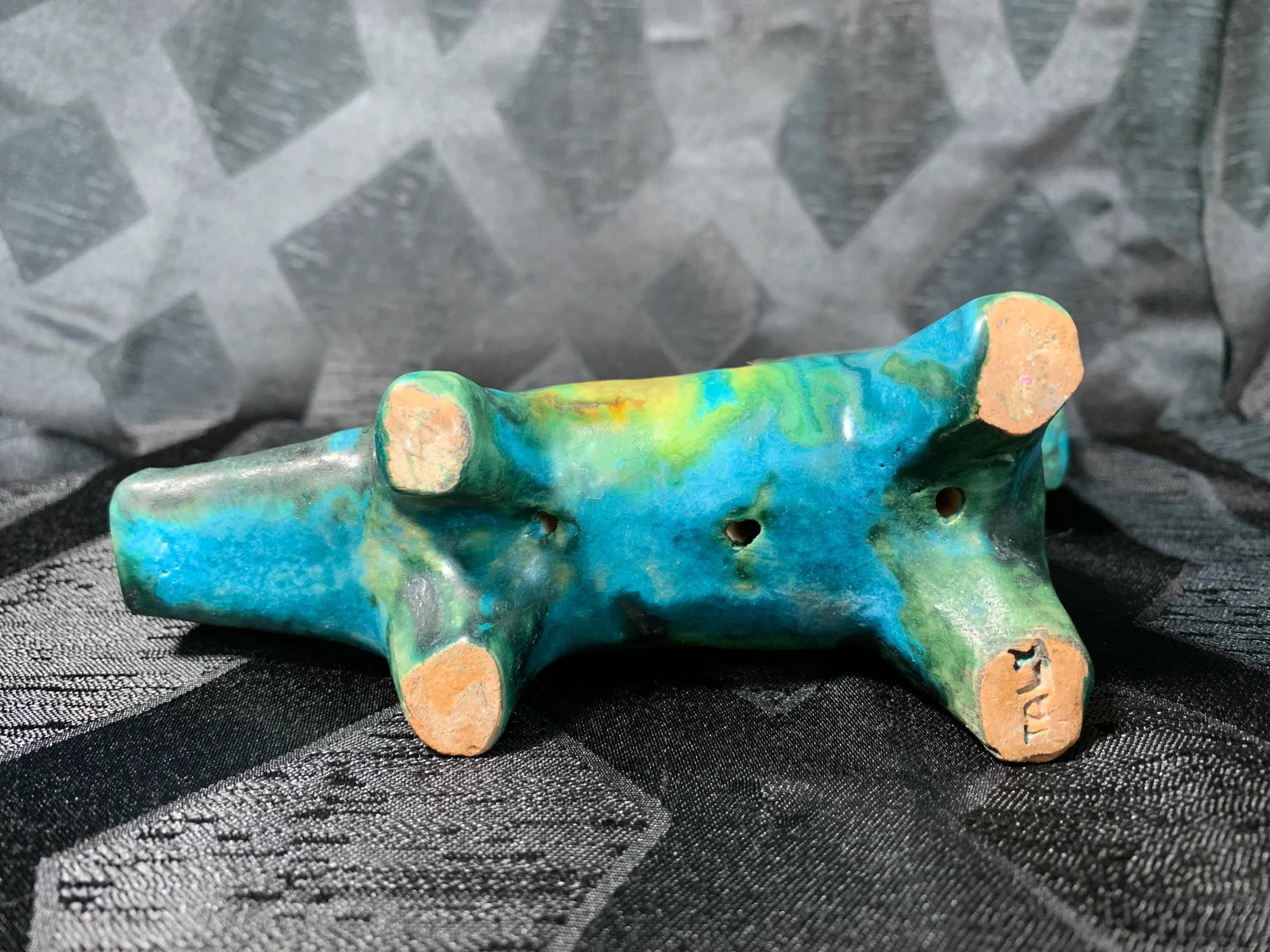 1950s Vintage Alvino Bagni "Sea Garden" Italian Sea Horse Pottery Sculpture - 9