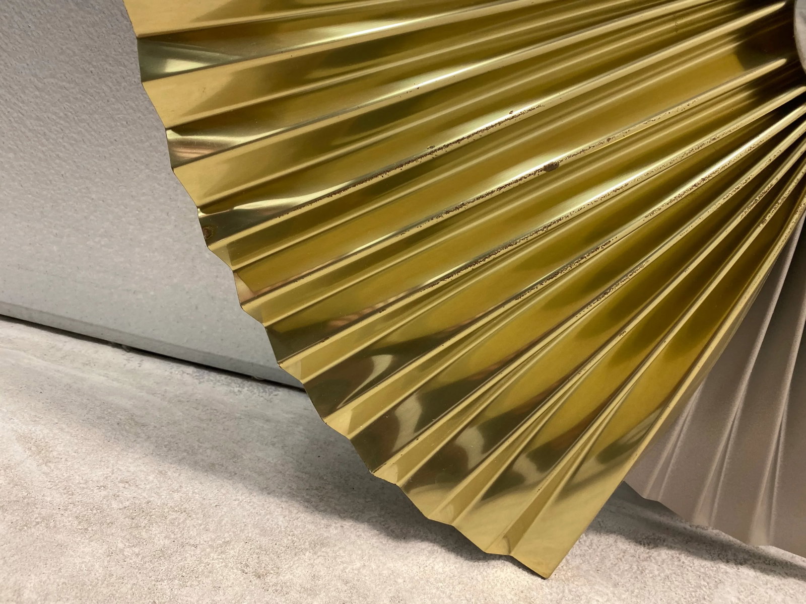 1990s Curtis Jere Fan Wall Sculpture - 4