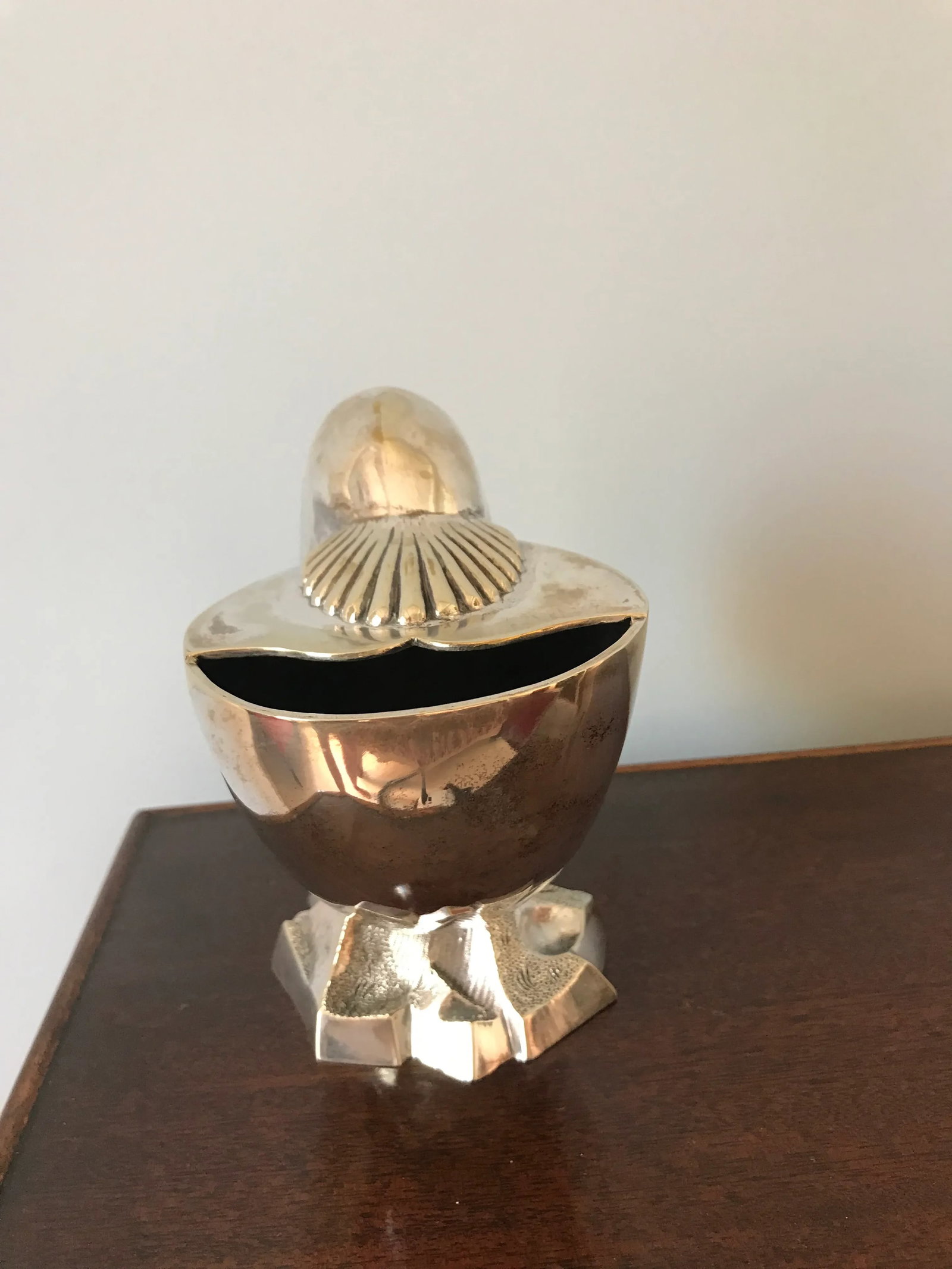 Late 19th Century Victorian Silver Nautilus Spoon Warmer - 6