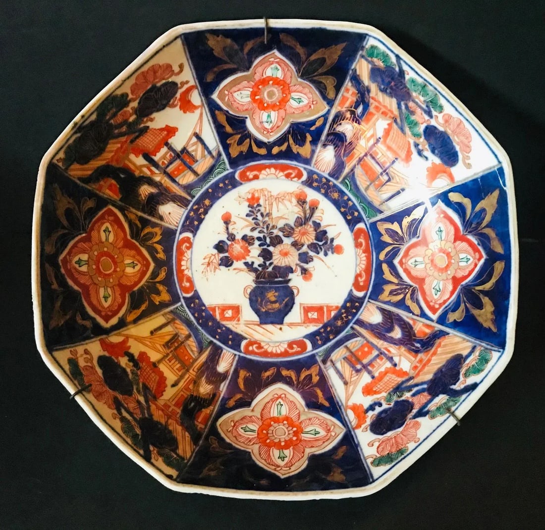 19th Century Meiji Period Japanese Imari Bowl - 12